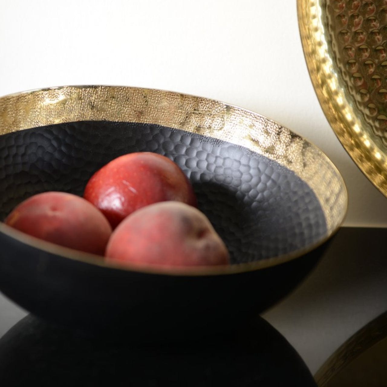 Aulica Saladeschaal Saladeschaal 25x12cm | Black & Gold