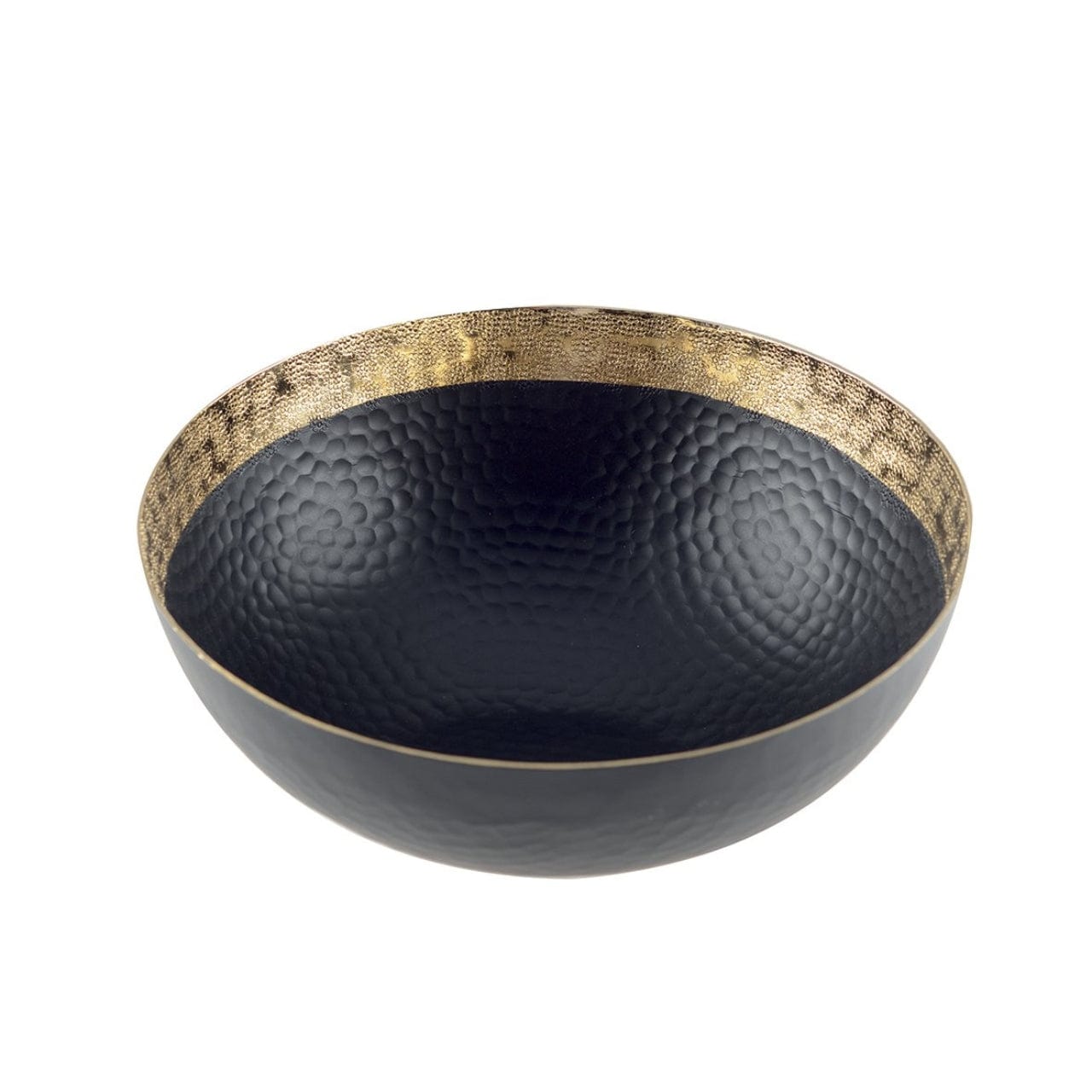 Aulica Saladeschaal Saladeschaal 25x12cm | Black & Gold