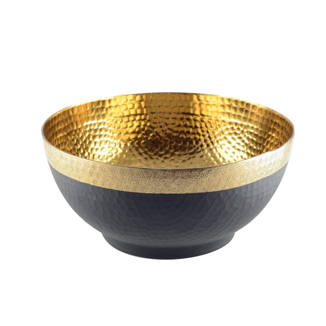 Aulica Saladeschaal Saladeschaal 28x13cm | Black & Gold