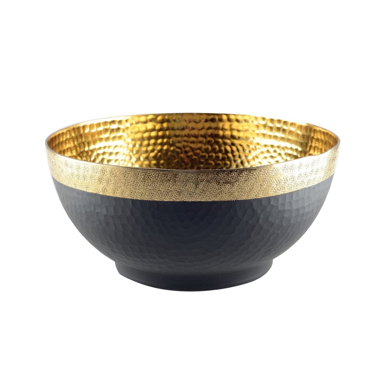 Aulica Saladeschaal Saladeschaal 28x13cm | Black & Gold