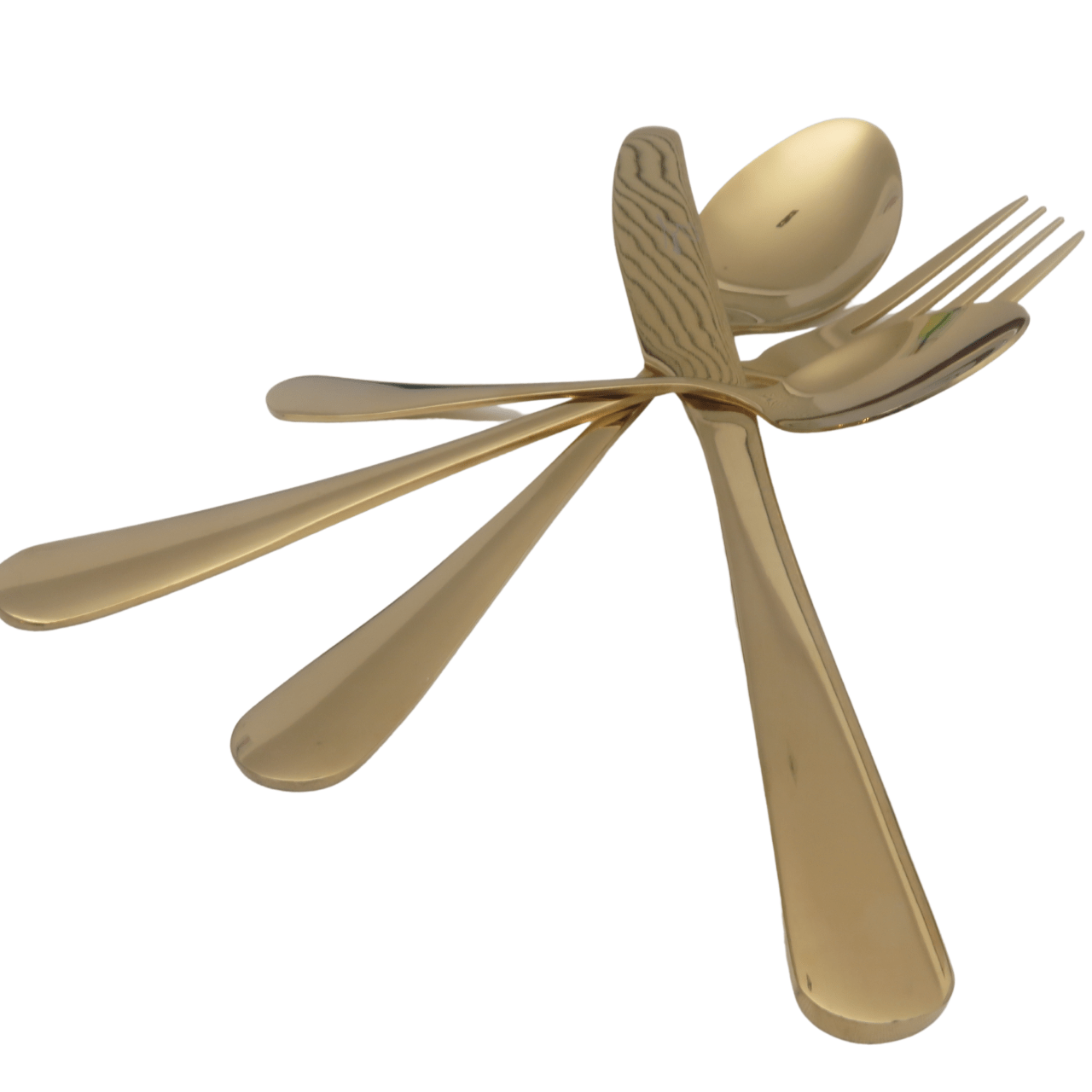 Benanoso Bestekset 24-delig bestekset - 6 persoons | Goud