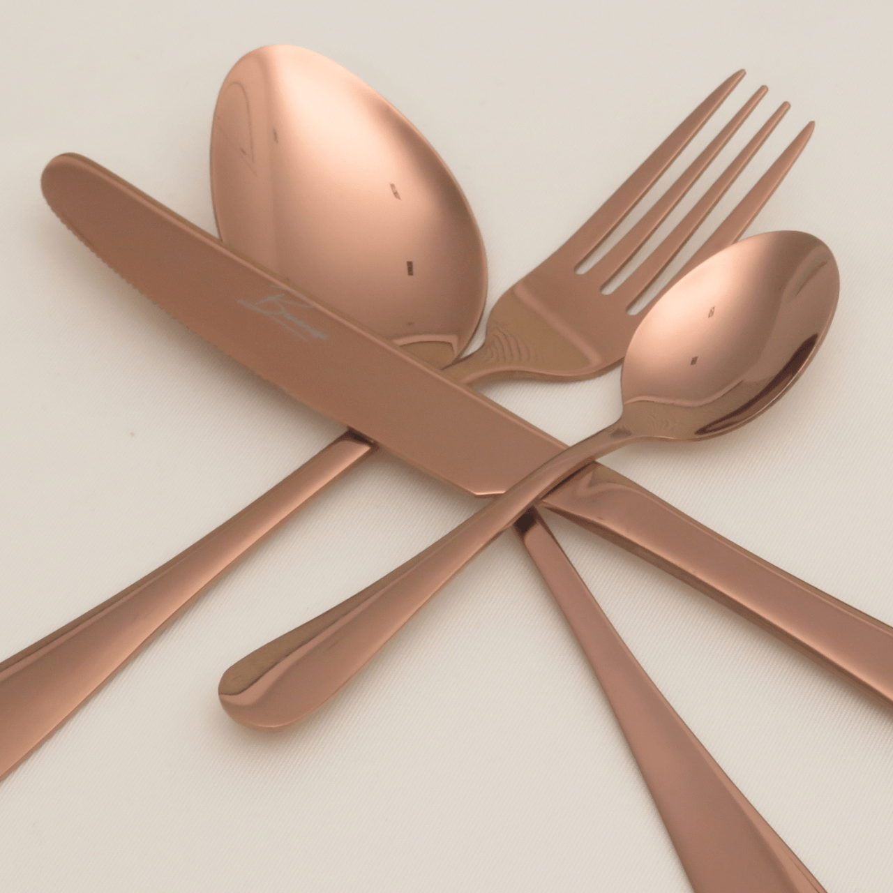 Benanoso Bestekset 24-delig bestekset - 6 persoons | Roségoud