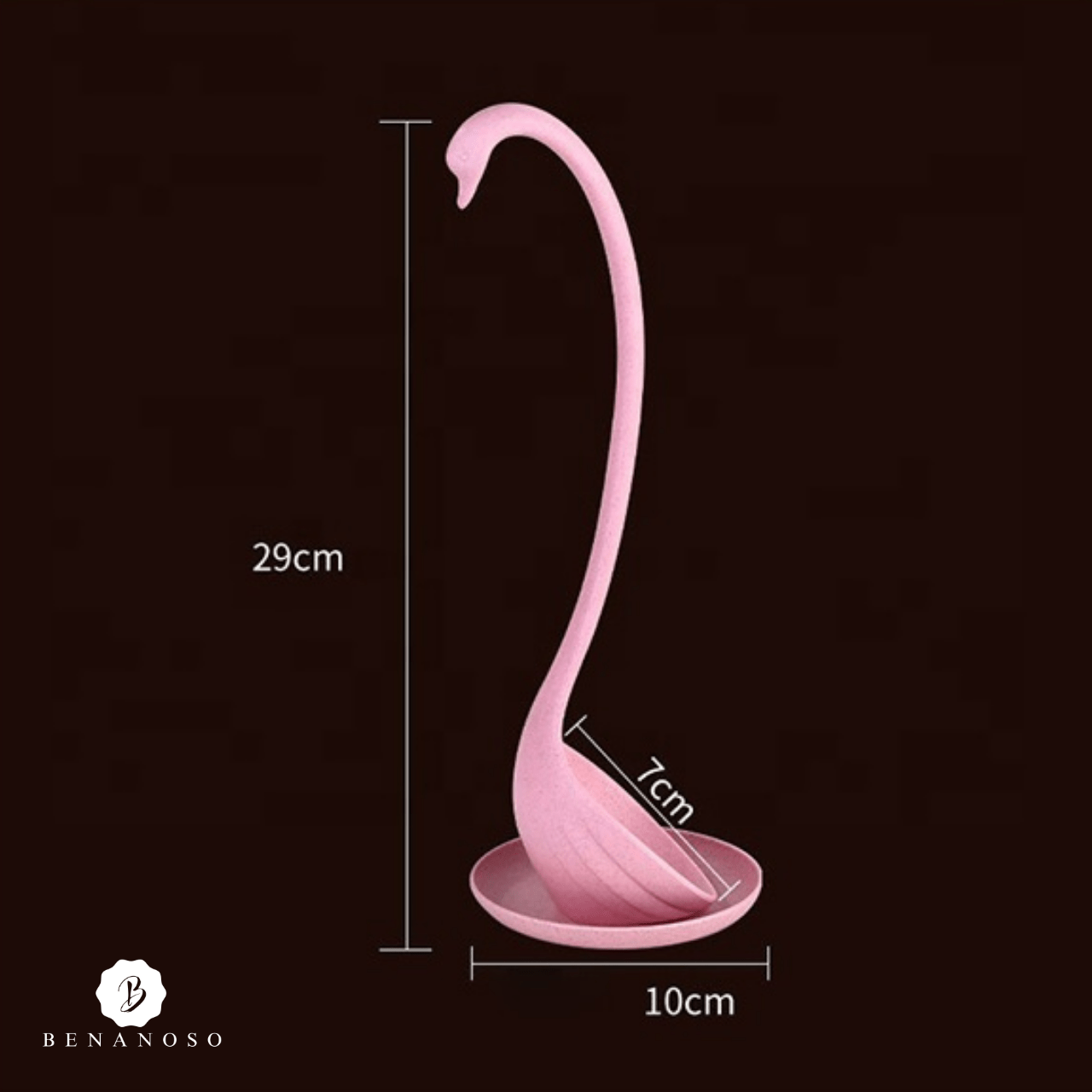 Benanoso Soeplepel Soeplepel Zwaan | Roze