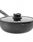 BergHOFF Wokpan Wokpan met deksel Stone 28cm - 4,4L | Leo