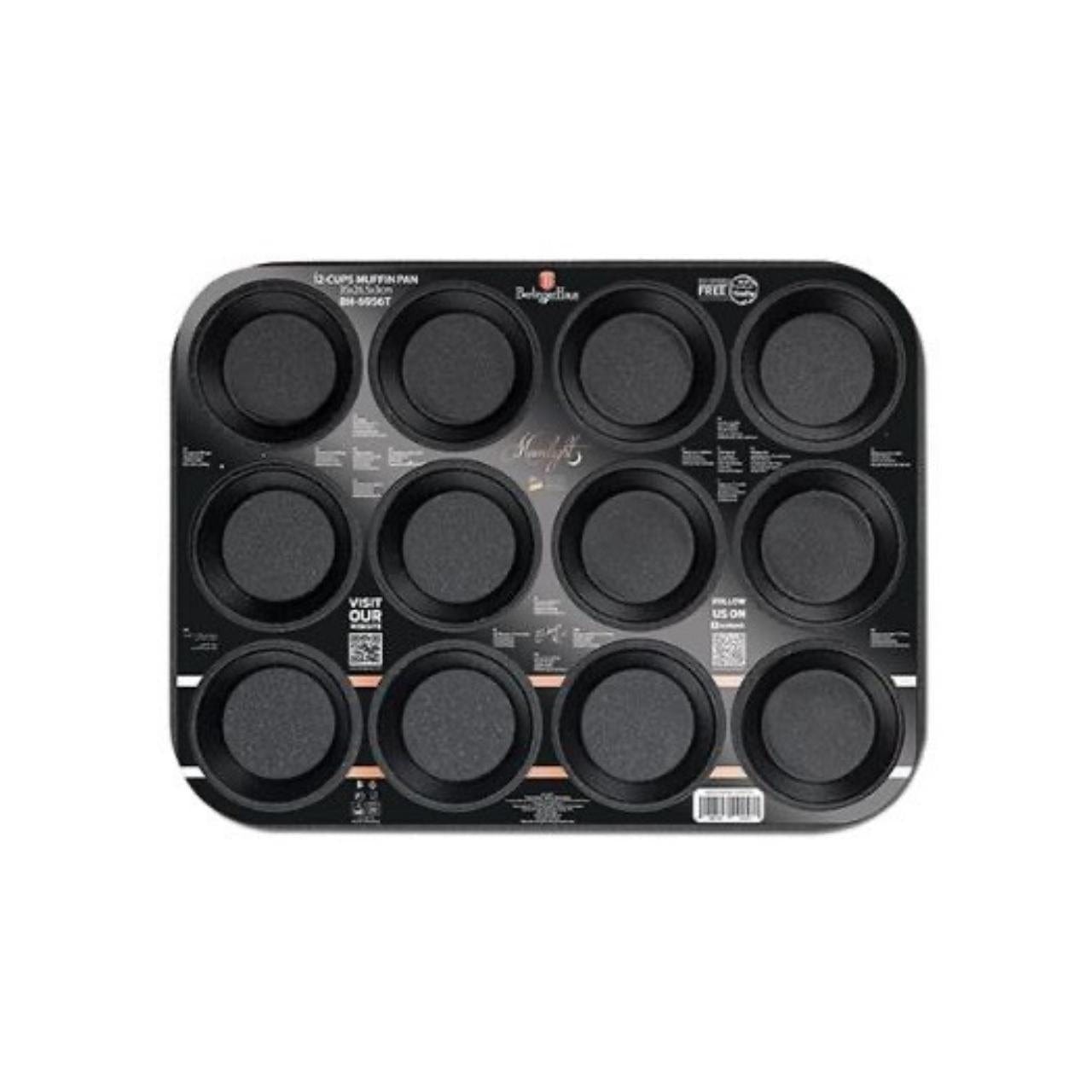 Berlinger Haus Bakvorm Bakvorm voor 12 muffins - 35cm | Moonlight