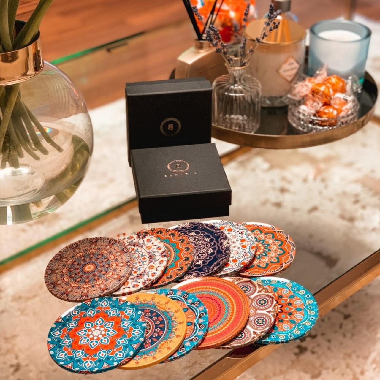 Bohoria Onderzetters Onderzetter | Mandala