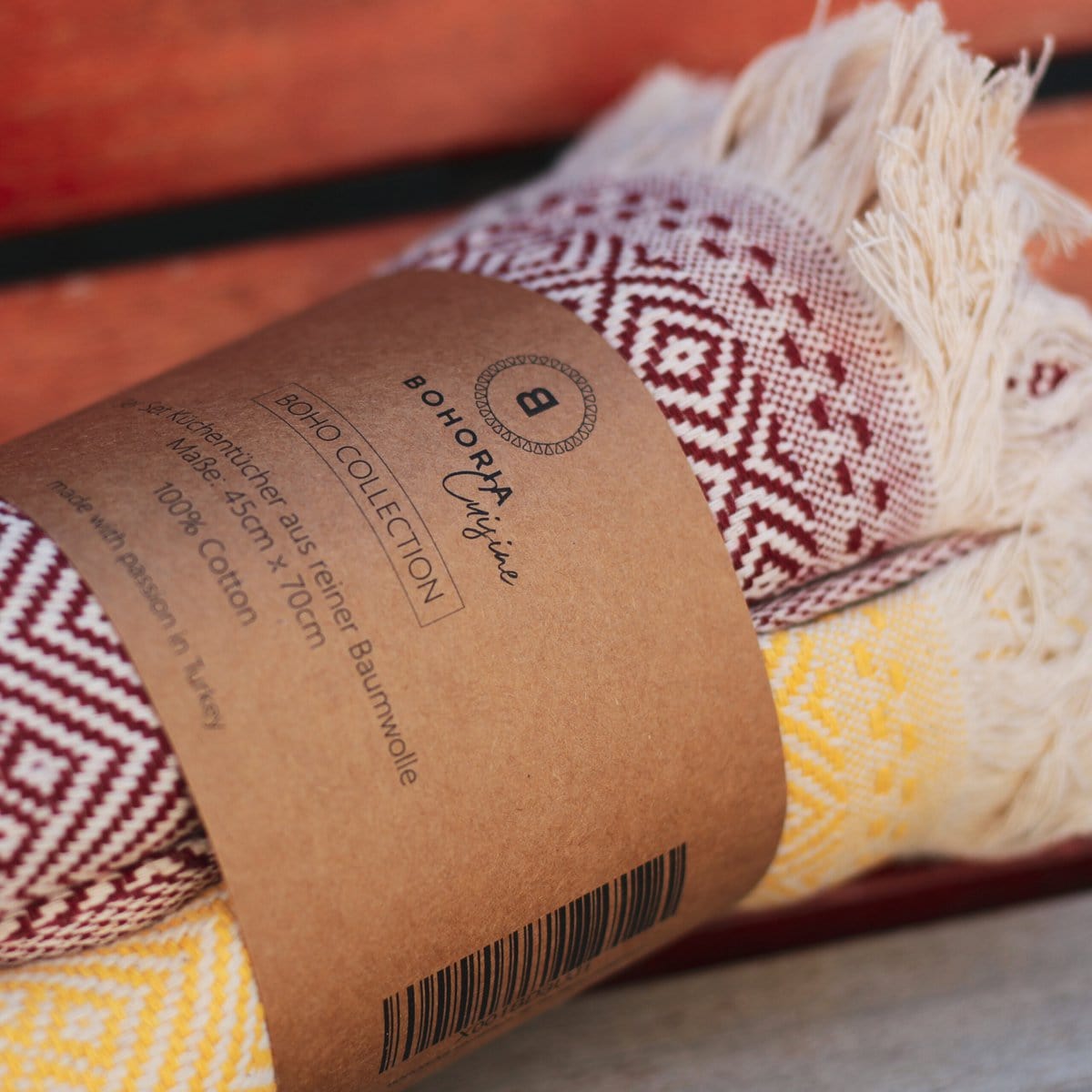 Bohoria Theedoeken Theedoek - 3-delige set | Boho