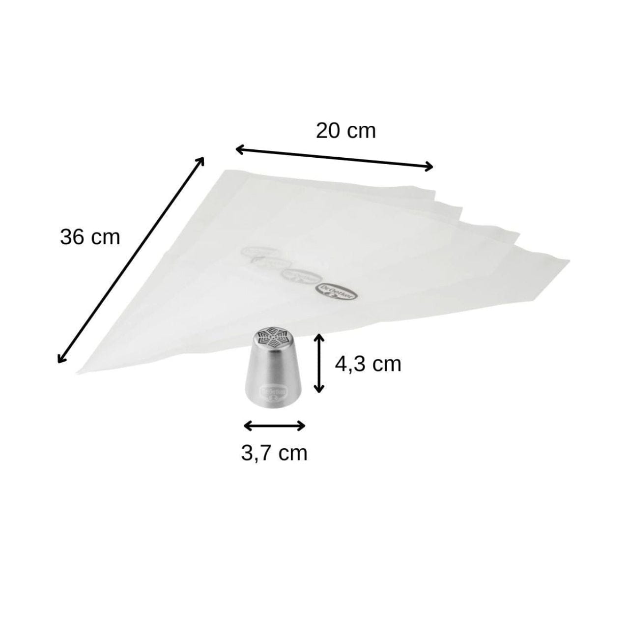 Dr. Oetker Spuitzak Spuitzak - 4-delige set | Star