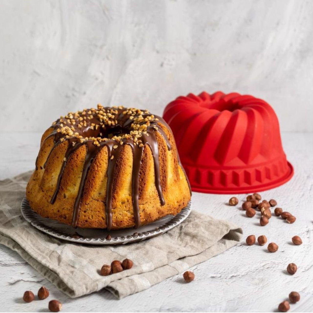 Dr. Oetker Tulband bakvorm Tulband bakvorm - Siliconen - 22 cm | Flexxibel