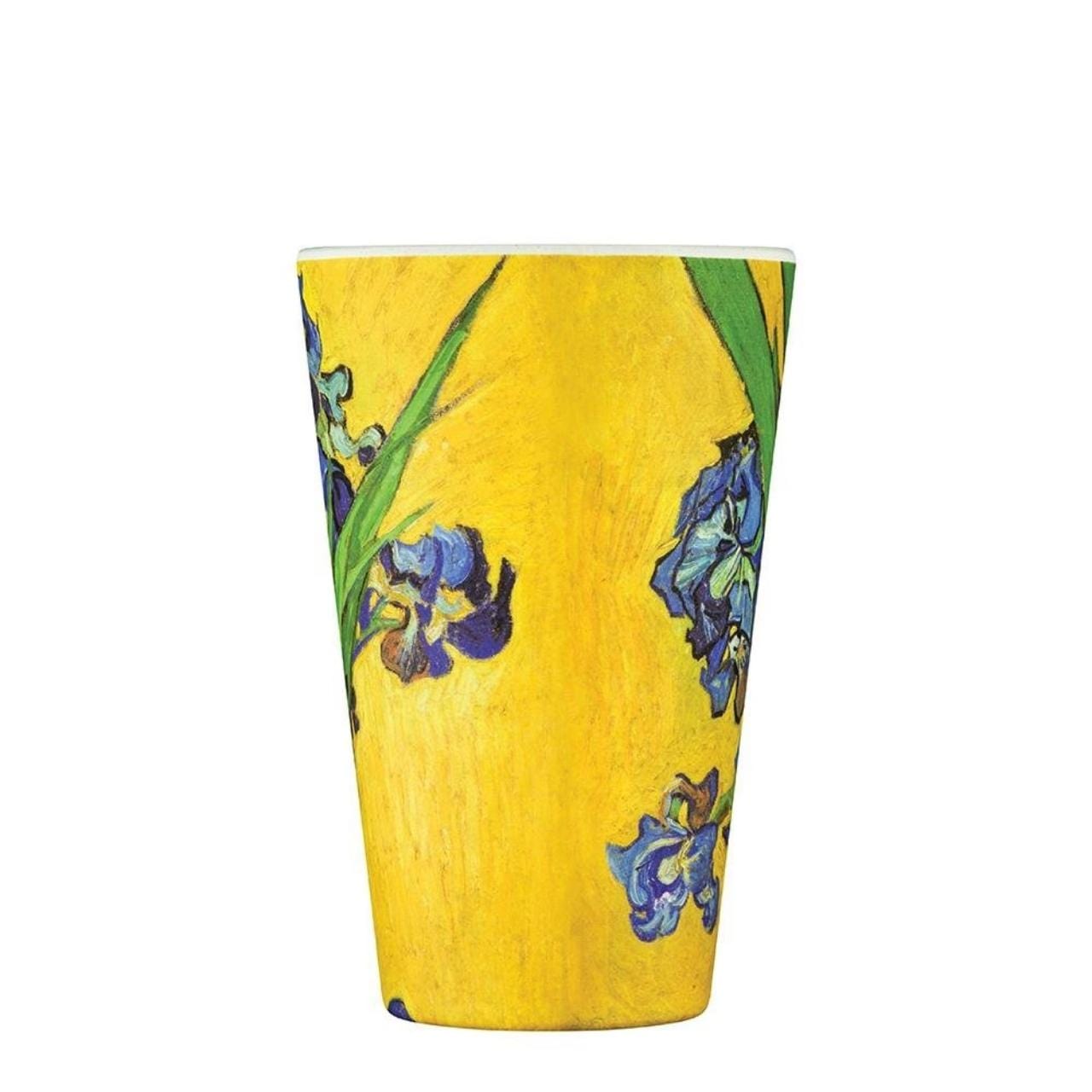 Ecoffee Cup Koffie- en Theemokken Koffie- en theekop to go - 400ml | Van Gogh Irissen 1890
