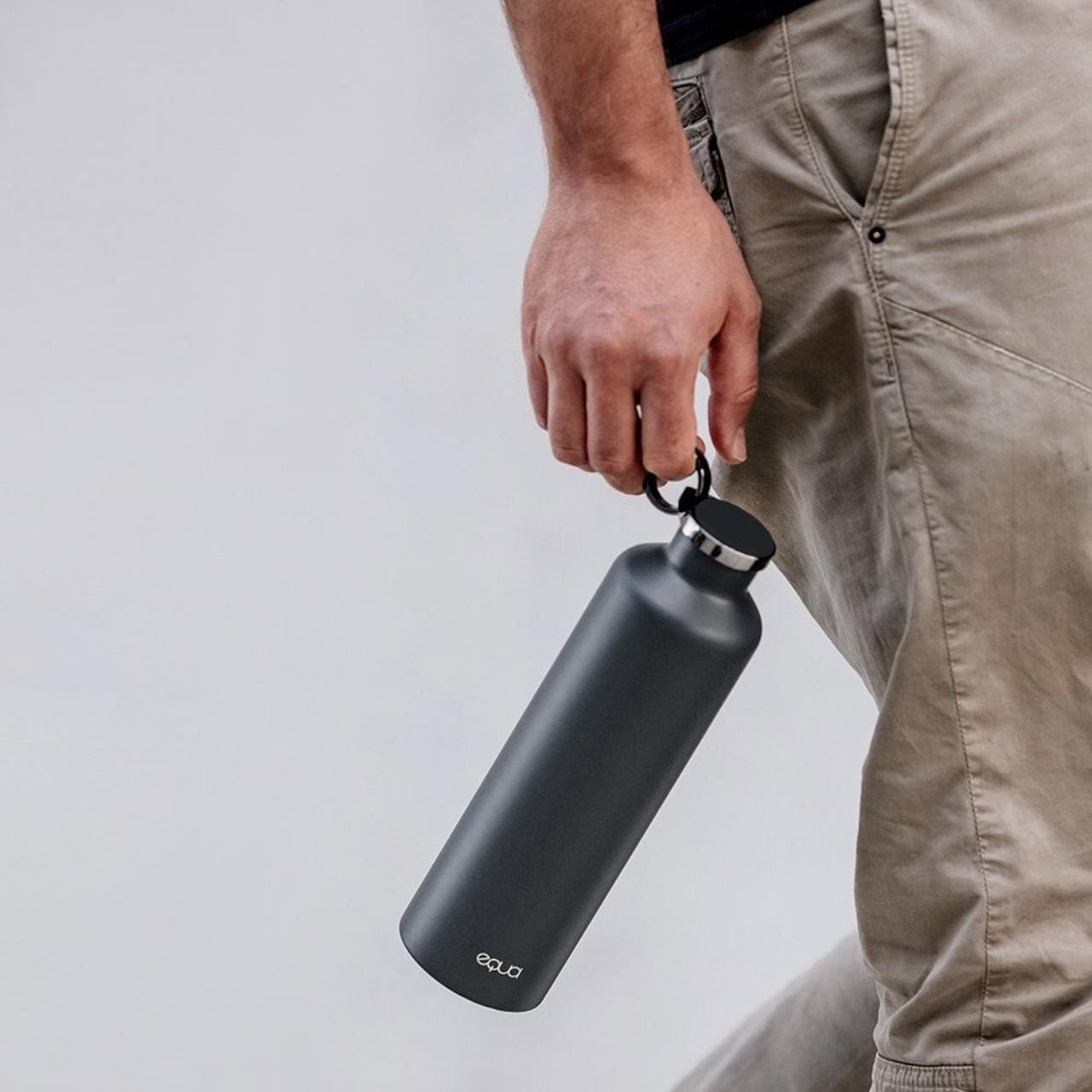 Equa Drinkfles Drinkfles 0.75l | Dark Grey