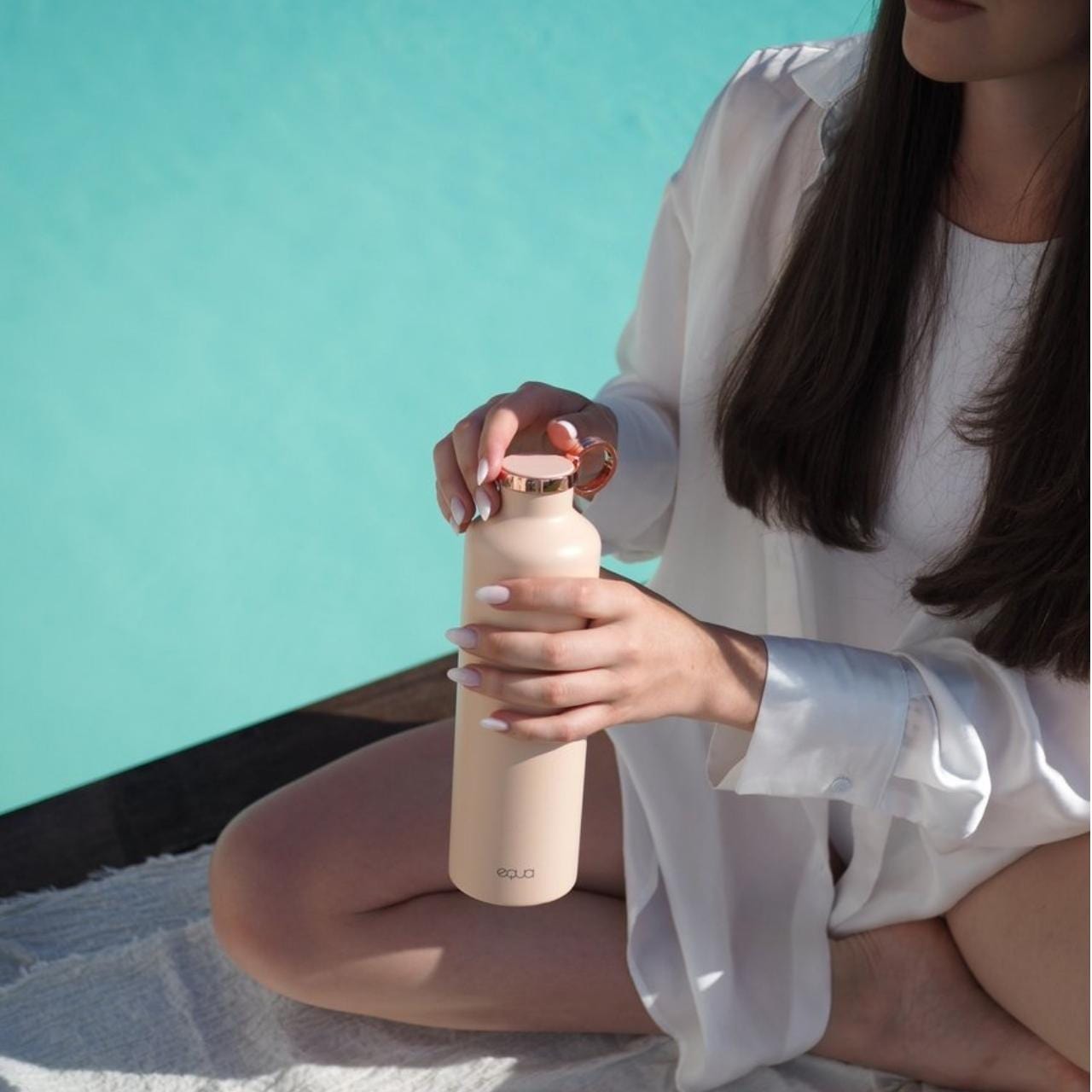 Equa Drinkfles Drinkfles 0.75l | Pink Blush