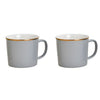 Koffie & Theemok - 2-delige set -37cl | Grijs