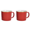 Koffie & Theemok - 2-delige set - 37cl | Rood