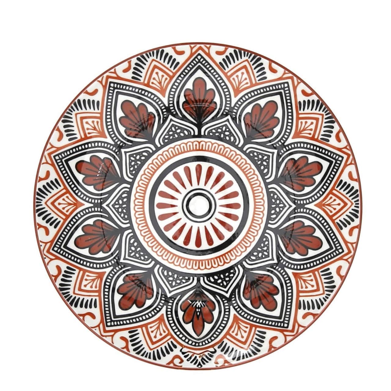 Home Deco Borden Dessertbord 19cm - 2-delige set | Mandala