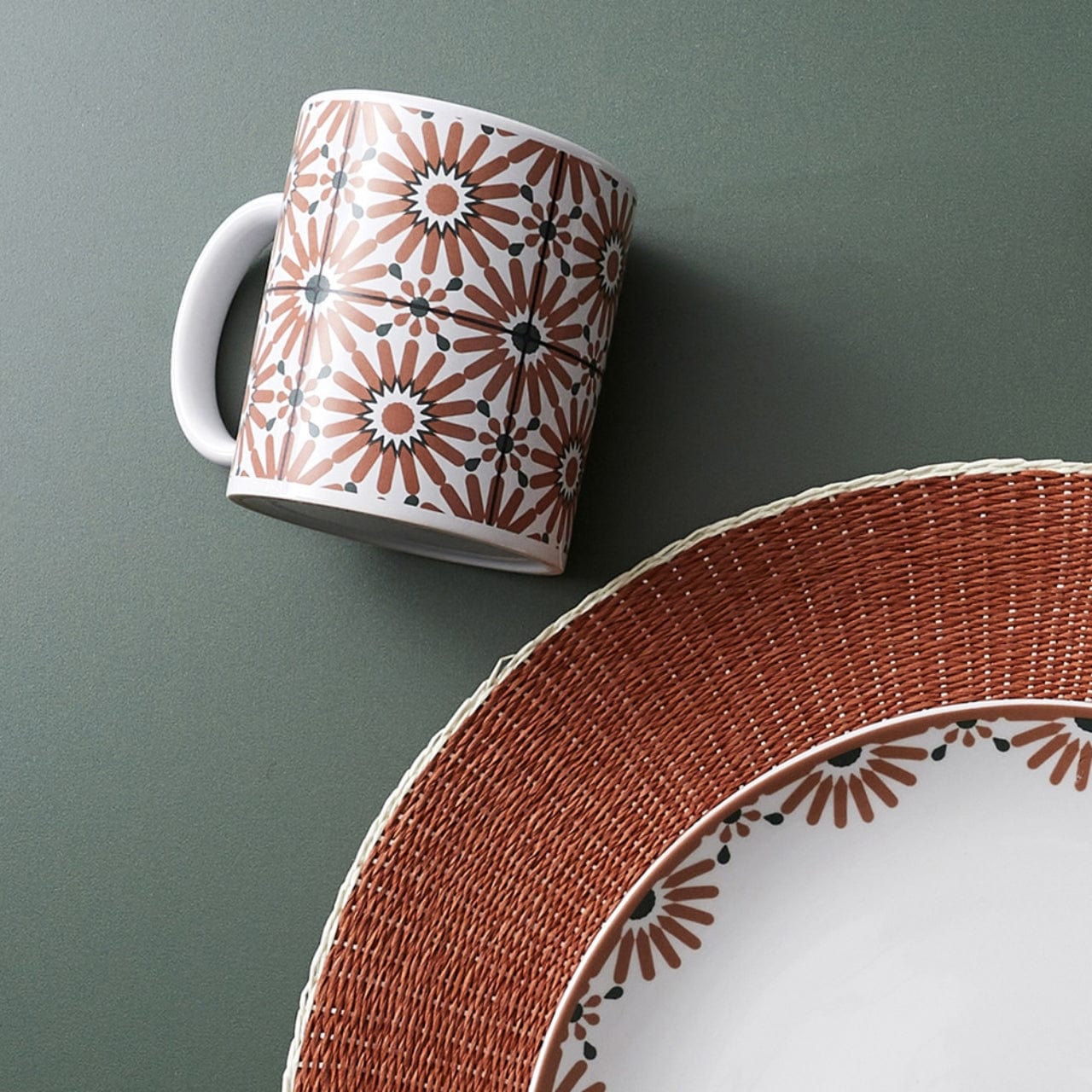 Home Deco Borden Koffie- & Theemok - 2-delige set | Patio