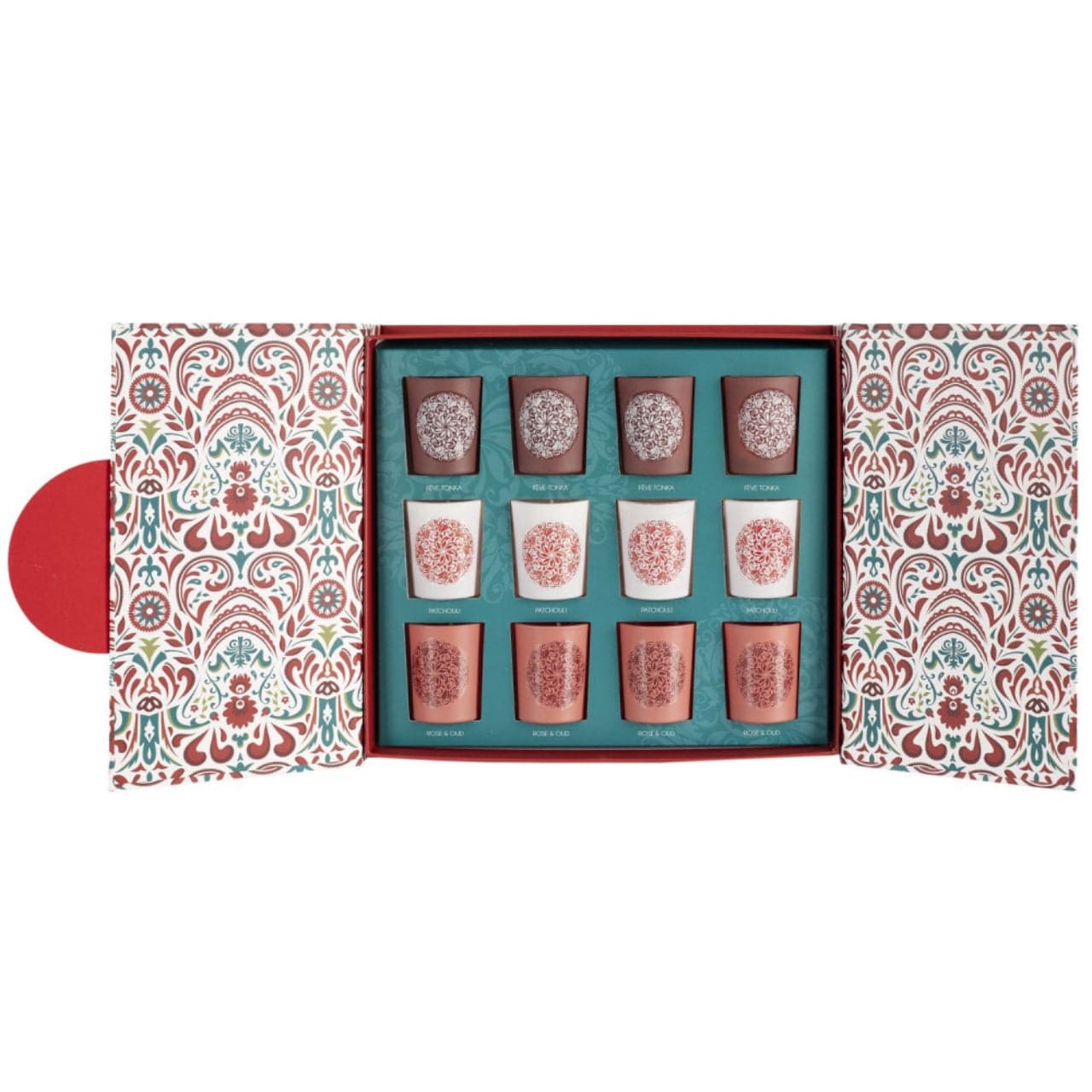 Home Deco Geurkaarsen Geurkaarsen - 12-delige set | Jaipur