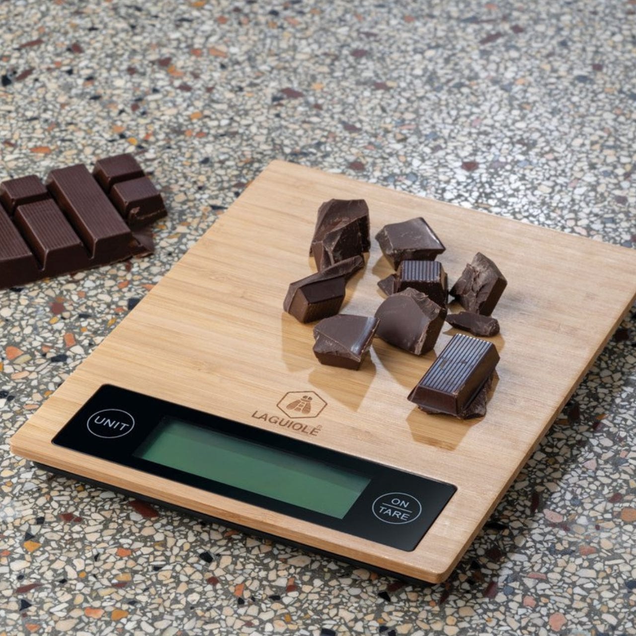 Laguiole Keukenweegschaal Keukenweegschaal digitaal - Bamboe