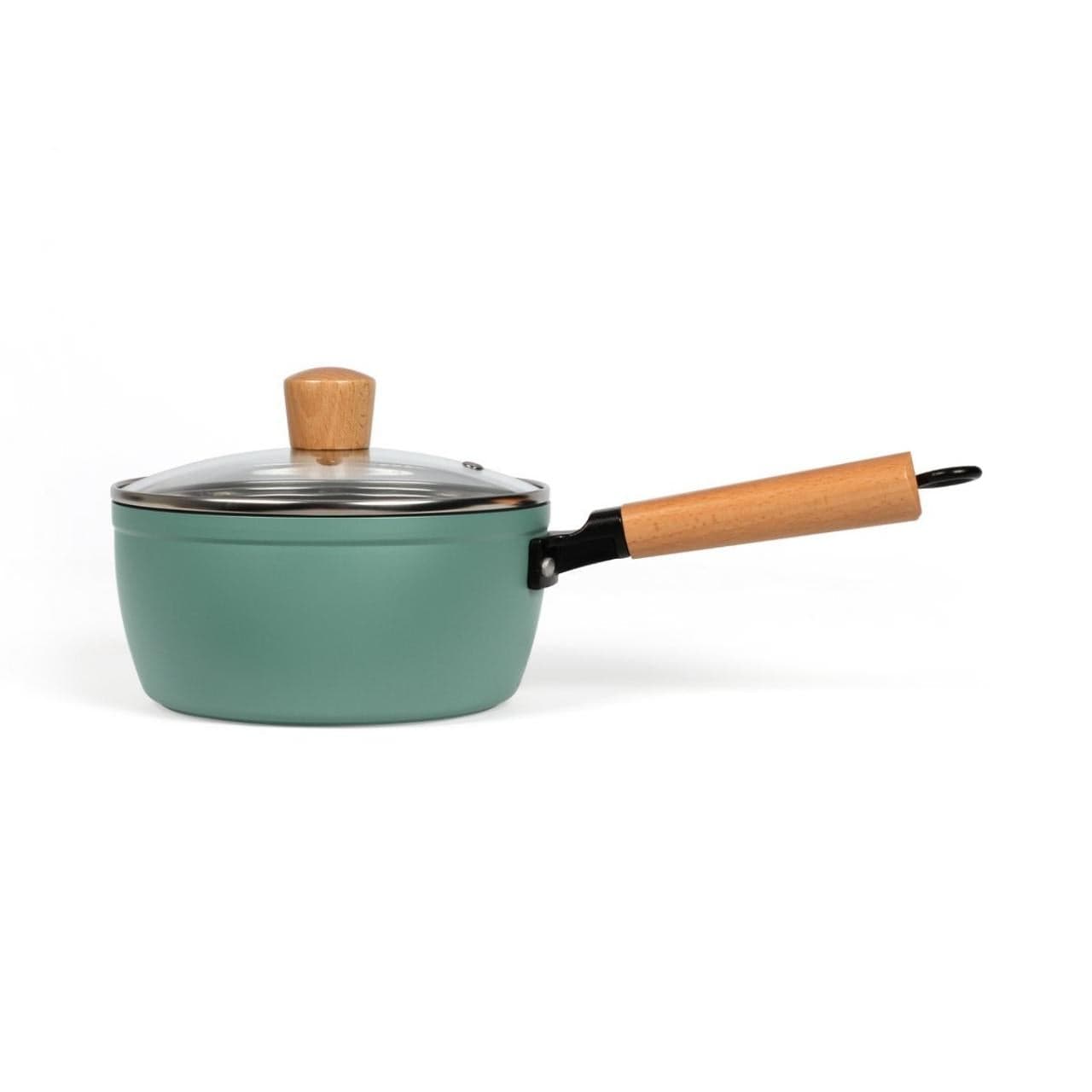 Livoo Kookpan Steelpan 18cm - Houten handvat