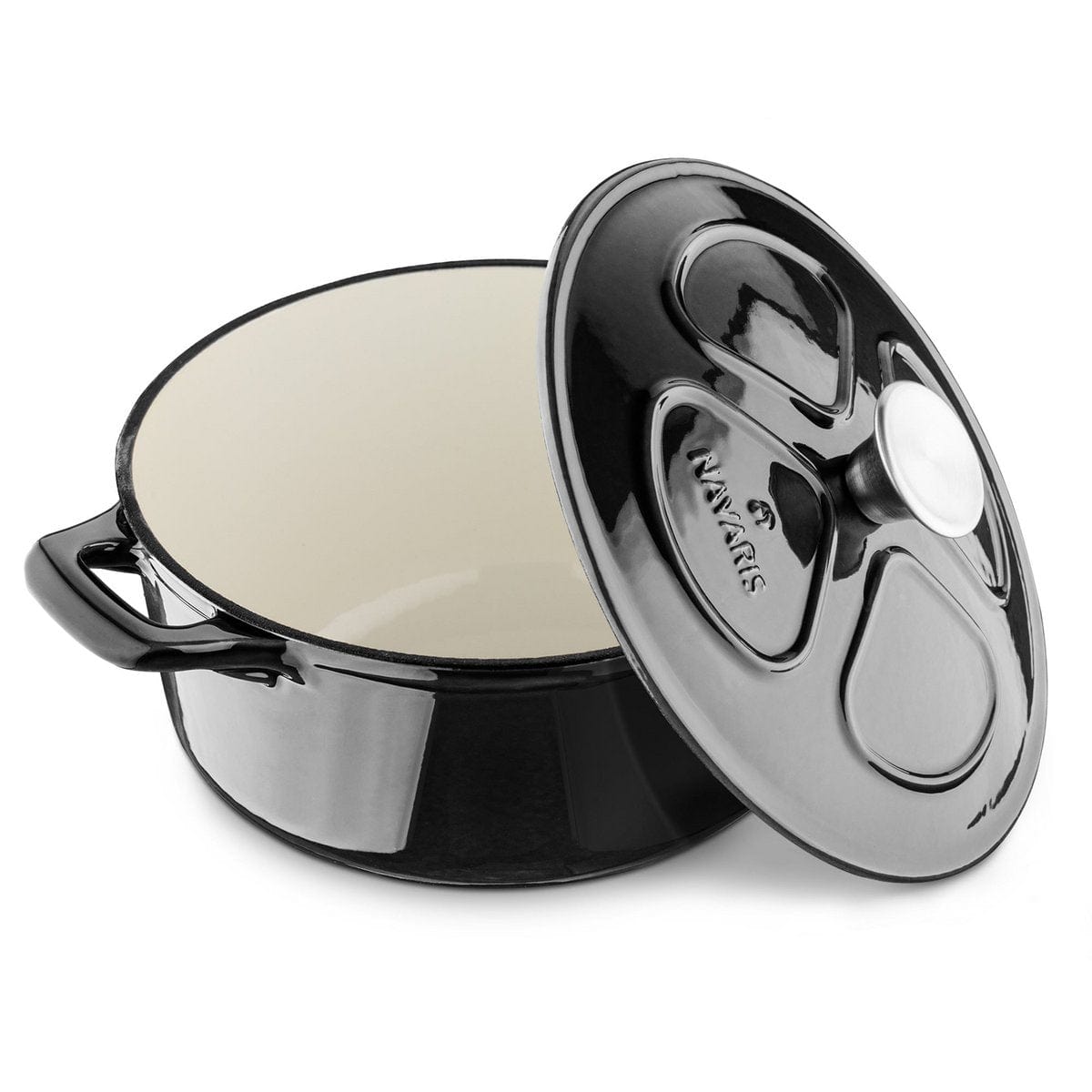 CUISINOX Braadpan geëmailleerd 3,4 L 24 cm zwart | bol CUISINOX Braadpan geëmailleerd 3,4 L 24 cm zwart | bol