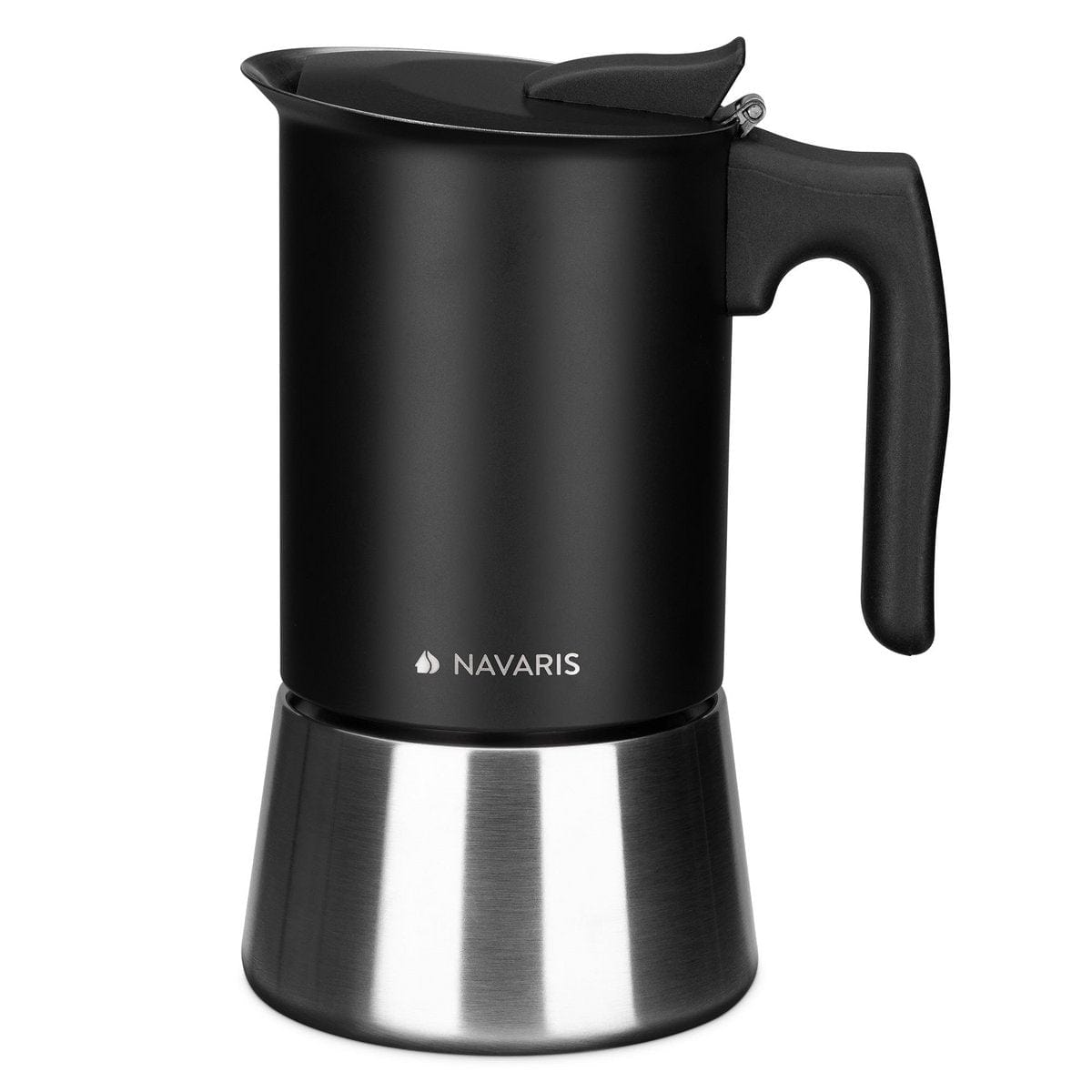 Navaris Perculator Espressomaker - 6 kopjes | Zwart