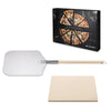 Pizzasteen 30x38cm - met opvouwbare pizzaschep