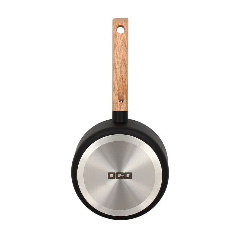 OGO Living Koekenpan Steelpan met houten handgrepen - 16 cm | Ector