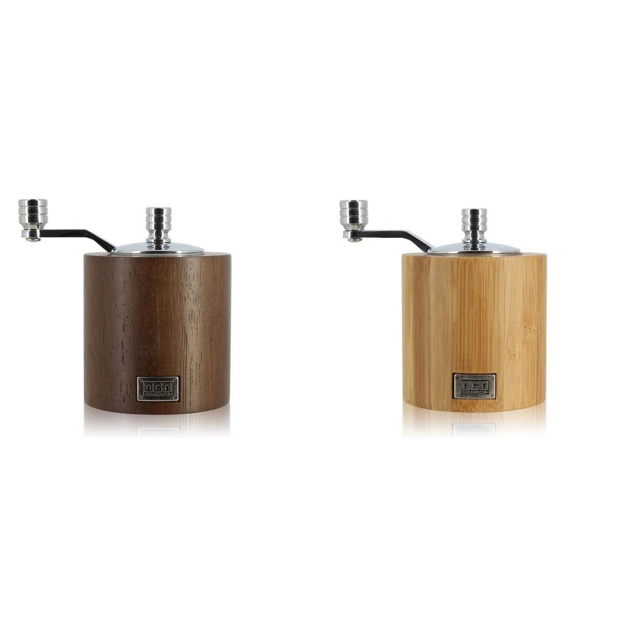 OGO Living Peper- & zoutmolen Peper- & Zoutmolen hout - 2-delige set - Retro
