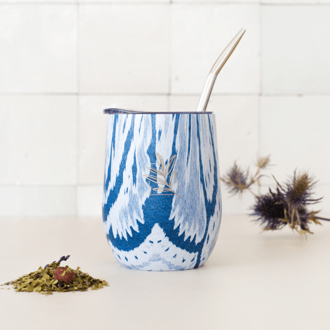 Original Mate Thermosbeker Isotherme mok - Azteeks blauw