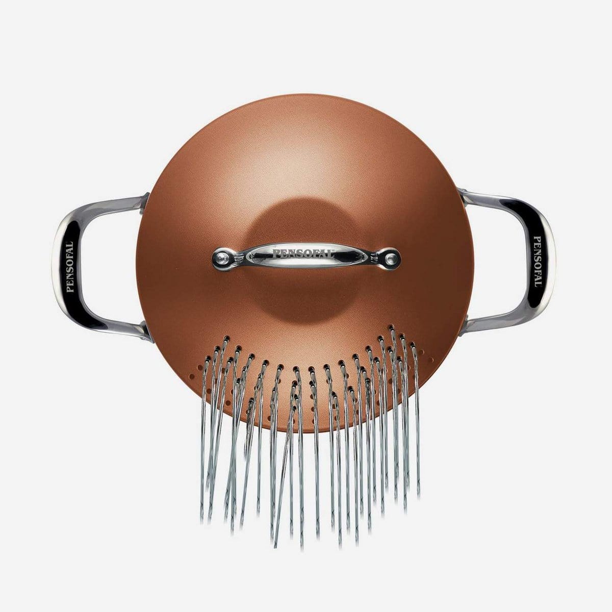 Pensofal Internatinal Pannenset Pastapan 20cm - 5L - deksel met vergiet - Koper | Invictum