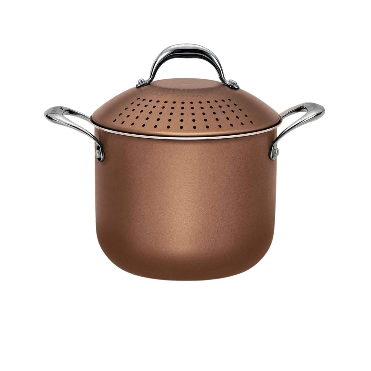 Pensofal Internatinal Pannenset Pastapan 20cm - 5L - deksel met vergiet - Koper | Invictum