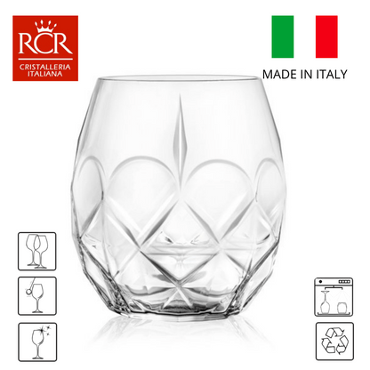 RCR - Cristalleria Italiana Glazen Glas 38cl - 6-delige set | Alkemist