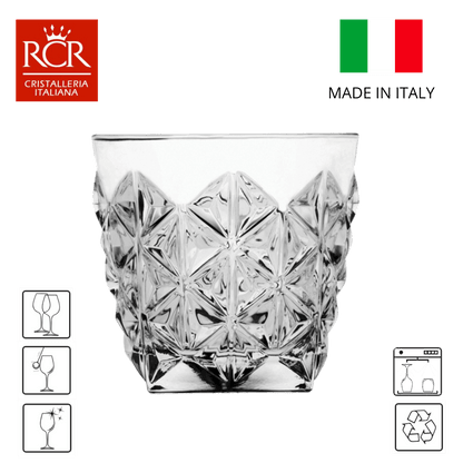 RCR - Cristalleria Italiana Glazen Tumblerglas 37cl - 6-delige set | Enigma