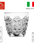 RCR - Cristalleria Italiana Glazen Tumblerglas 37cl - 6-delige set | Enigma
