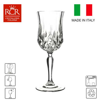 RCR - Cristalleria Italiana Glazen Wijnglazen - 6-delige set - 23cl | Opera