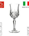 RCR - Cristalleria Italiana Glazen Wijnglazen - 6-delige set - 23cl | Opera