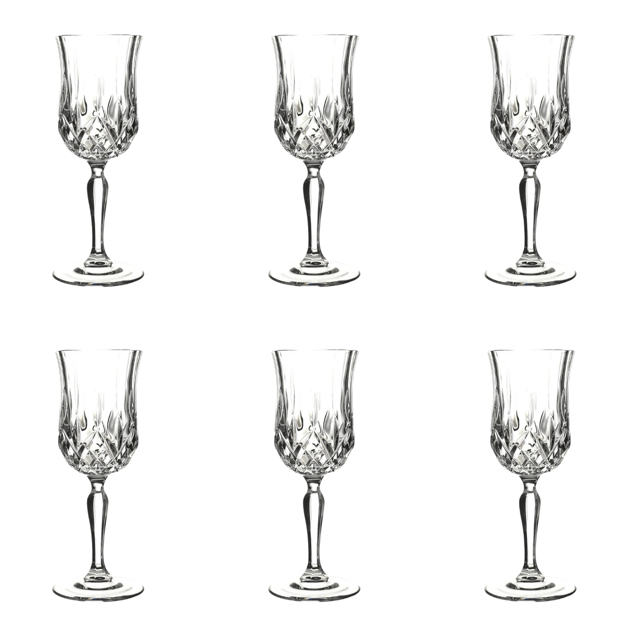 RCR - Cristalleria Italiana Glazen Wijnglazen - 6-delige set - 23cl | Opera