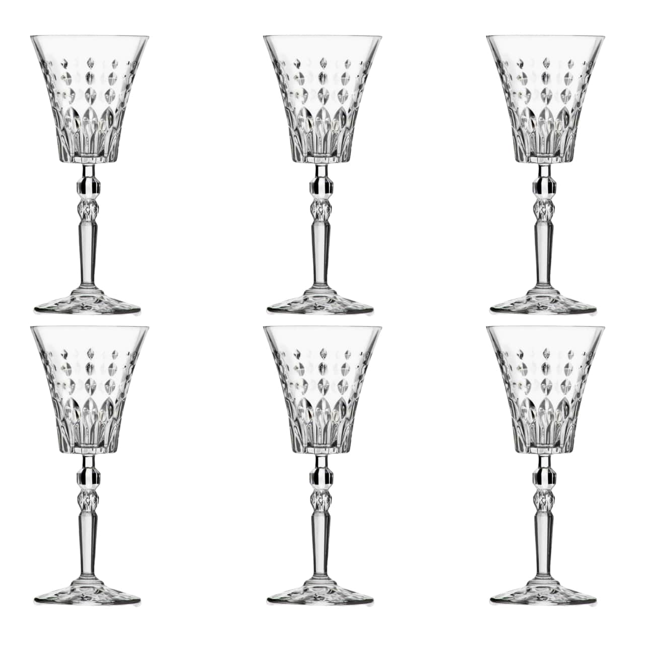 RCR - Cristalleria Italiana Glazen Witte wijnglazen - 6-delige set - 21cl | Marilyn