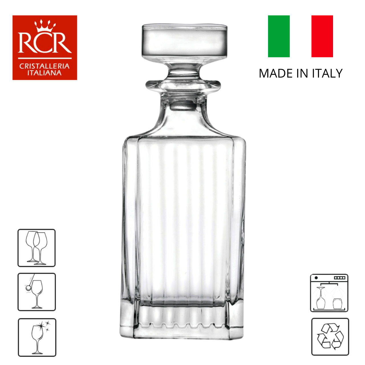 RCR - Cristalleria Italiana Karaf Karaf 75cl | Timeless