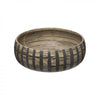 Saladeschaal bamboe 25cm - Gestreept