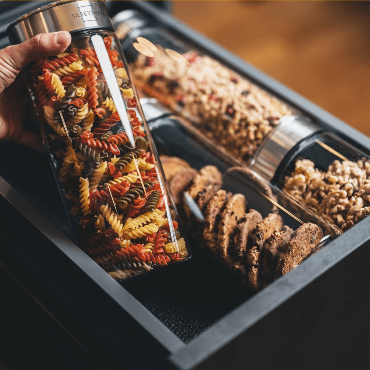 Silbertahl Voorraadpotten Voorraadpot - 4-delige set - 1.5 liter