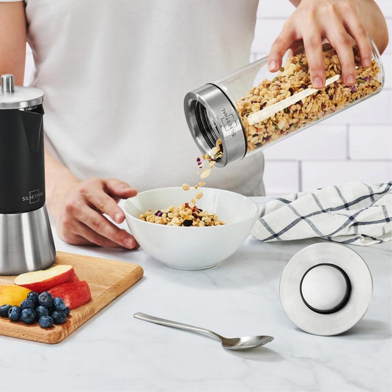 Silbertahl Voorraadpotten Voorraadpot - 4-delige set