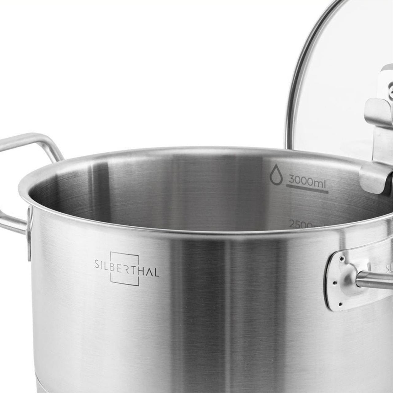 Silberthal Kookpot Kookpan - 20cm | RVS