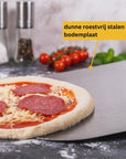 Silberthal Pizzascheppen Pizzaschep - 30cm