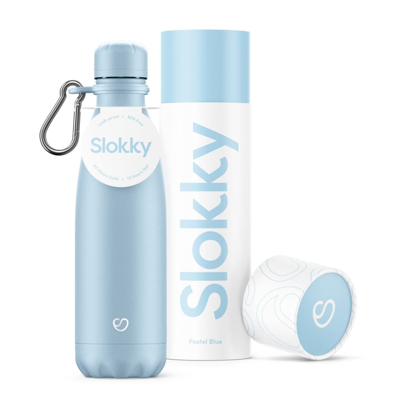 Slokky Thermosfles Thermosfles 0,5L | Pastel Blue