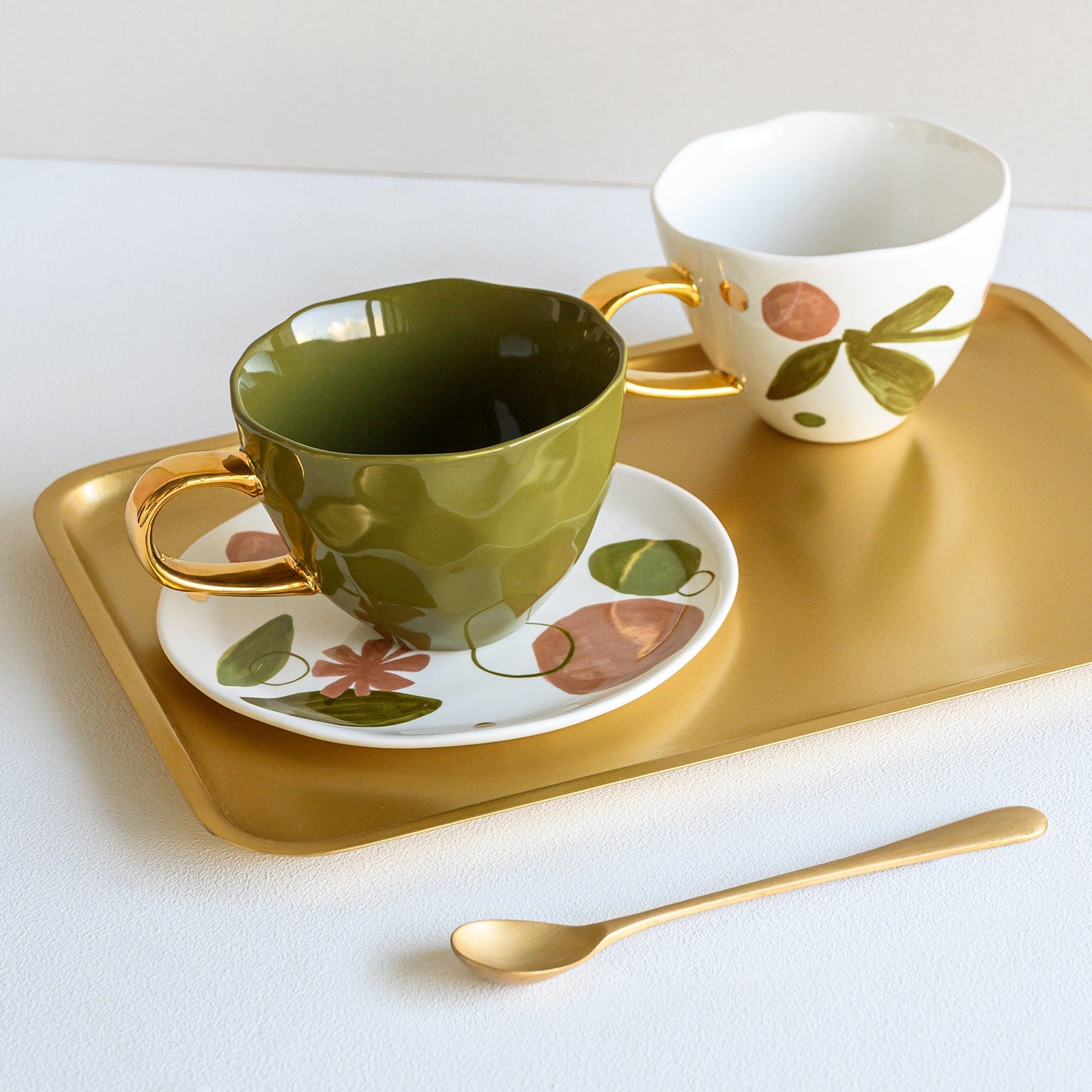 Urban Nature Culture Koffie- en Theemokken Koffie & Theekop met schotel - Expressive | Good Morning