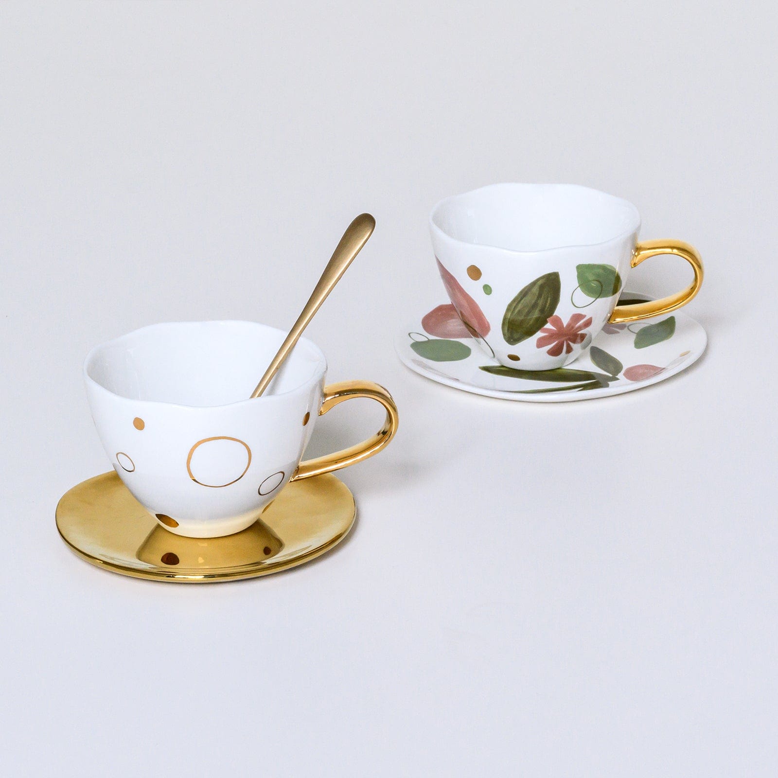 Urban Nature Culture Koffie- en Theemokken Koffie &amp; Theekop met schotel - Expressive | Good Morning
