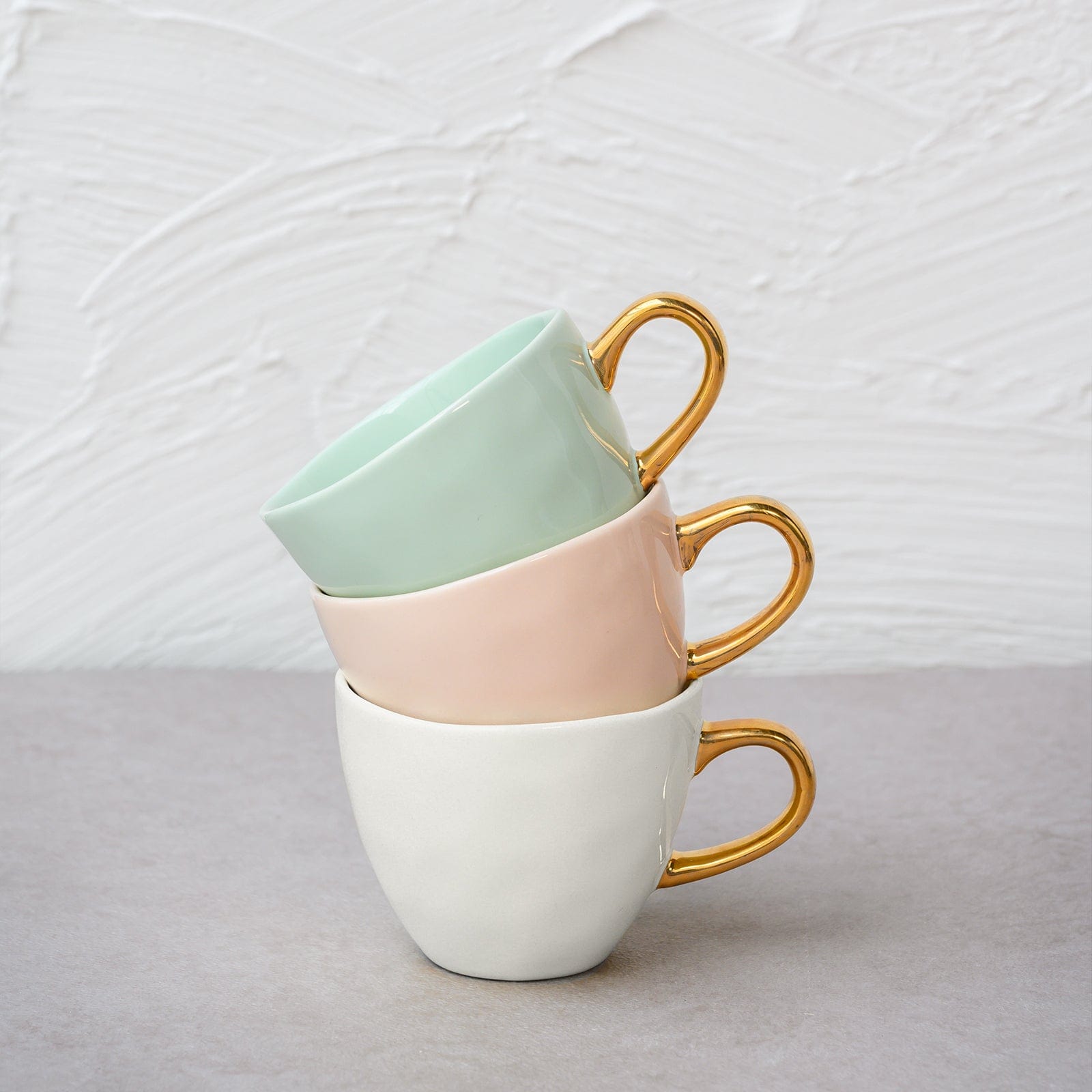 Urban Nature Culture Koffie- en Theemokken Koffie & Theekop mini - set van 2 | Good Morning