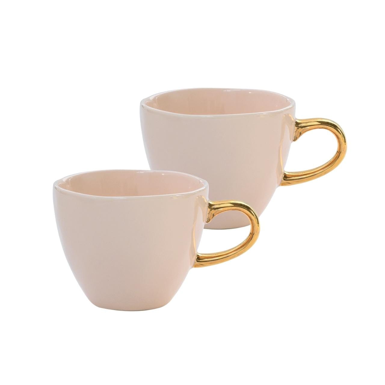 Urban Nature Culture Koffie- en Theemokken Koffie & Theekop mini - set van 2 | Good Morning Pink