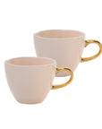 Urban Nature Culture Koffie- en Theemokken Koffie & Theekop mini - set van 2 | Good Morning Pink